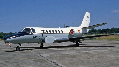Photo ID 252755 by Peter Fothergill. Spain Air Force Cessna 560 Citation V, TR 20 01