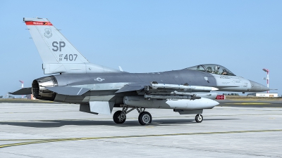 Photo ID 252734 by Matthias Becker. USA Air Force General Dynamics F 16C Fighting Falcon, 91 0407