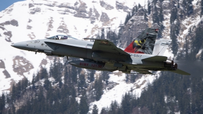Photo ID 253354 by Luca Fahrni. Switzerland Air Force McDonnell Douglas F A 18C Hornet, J 5017