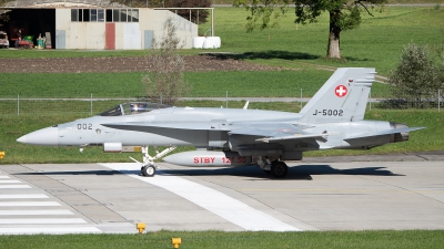 Photo ID 252780 by Luca Fahrni. Switzerland Air Force McDonnell Douglas F A 18C Hornet, J 5002