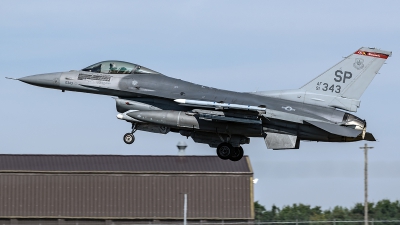 Photo ID 252878 by Matthias Becker. USA Air Force General Dynamics F 16C Fighting Falcon, 91 0343