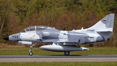 Photo ID 252940 by Rainer Mueller. Company Owned Top Aces ATSI Douglas TA 4J Skyhawk, C FGWT
