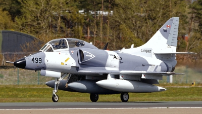 Photo ID 252942 by Rainer Mueller. Company Owned Top Aces ATSI Douglas TA 4J Skyhawk, C FGWT