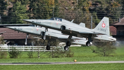 Photo ID 253134 by Tonnie Musila. Switzerland Air Force Northrop F 5E Tiger II, J 3033