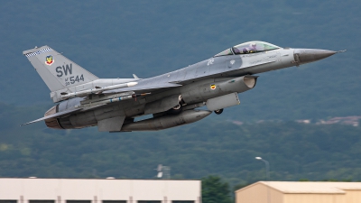 Photo ID 253242 by Giampaolo Tonello. USA Air Force General Dynamics F 16C Fighting Falcon, 93 0544