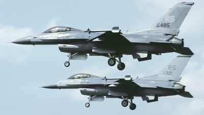 Photo ID 253724 by Matthias Becker. USA Air Force General Dynamics F 16C Fighting Falcon, 85 1485