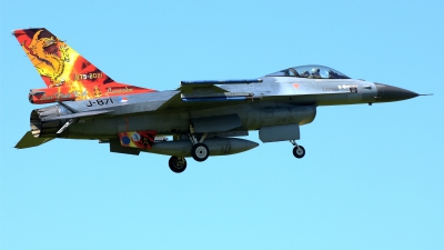 Photo ID 253589 by John. Netherlands Air Force General Dynamics F 16AM Fighting Falcon, J 871