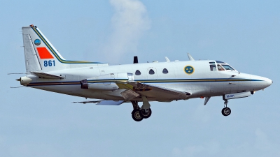 Photo ID 253664 by Rainer Mueller. Sweden Air Force North American Tp86 Sabreliner, 86001