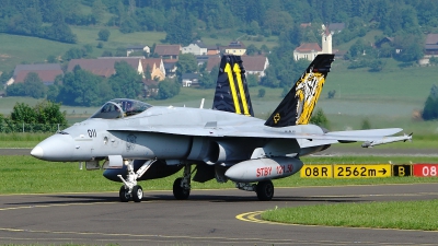 Photo ID 253786 by Lukas Kinneswenger. Switzerland Air Force McDonnell Douglas F A 18C Hornet, J 5011