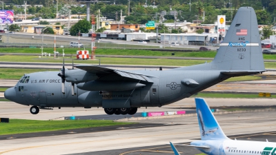 Photo ID 253914 by Hector Rivera - Puerto Rico Spotter. USA Air Force Lockheed C 130H Hercules L 382, 91 1233