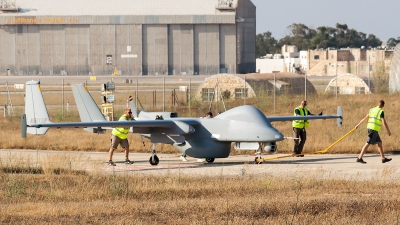 Photo ID 254062 by Ray Biagio Pace. Malta Air Force Israel IAI Heron I Shoval UAV, AS2132