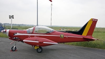 Photo ID 254411 by D. A. Geerts. Belgium Air Force SIAI Marchetti SF 260M, ST 18