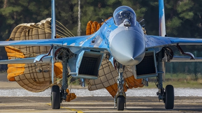 Photo ID 254421 by MANUEL ACOSTA. Ukraine Air Force Sukhoi Su 27P,  