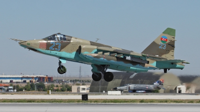 Photo ID 254523 by Claudio Tramontin. Azerbaijan Air Force Sukhoi Su 25BM,  