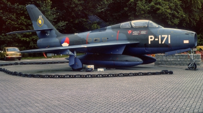 Photo ID 254965 by Alex Staruszkiewicz. Netherlands Air Force Republic F 84F Thunderstreak, P 171