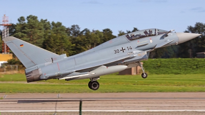 Photo ID 254976 by Tobias Ader. Germany Air Force Eurofighter EF 2000 Typhoon T, 30 14