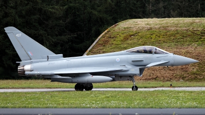 Photo ID 255050 by Rainer Mueller. UK Air Force Eurofighter Typhoon FGR4, ZK427