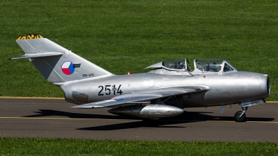 Photo ID 255154 by Thomas Ziegler - Aviation-Media. Private Czech Flying Legends Mikoyan Gurevich MiG 15UTI, OK UTI