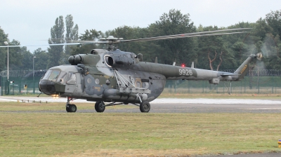 Photo ID 256076 by kristof stuer. Czech Republic Air Force Mil Mi 171Sh, 9926