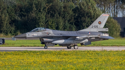 Photo ID 256228 by Jan Eenling. Netherlands Air Force General Dynamics F 16AM Fighting Falcon, J 515