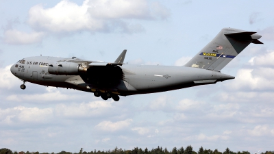 Photo ID 256477 by Carl Brent. USA Air Force Boeing C 17A Globemaster III, 04 4130