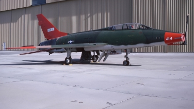 Photo ID 256635 by Peter Boschert. Company Owned Tracor Flight Systems North American QF 100F Super Sabre, 56 3819