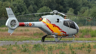 Photo ID 256895 by Johannes Berger. Spain Air Force Eurocopter EC 120B Colibri, HE 25 12