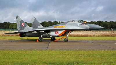 Photo ID 256900 by Johannes Berger. Poland Air Force Mikoyan Gurevich MiG 29A 9 12A, 65