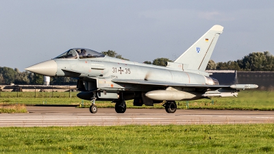 Photo ID 257350 by Jan Eenling. Germany Air Force Eurofighter EF 2000 Typhoon S, 31 35