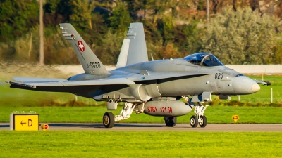 Photo ID 257991 by Agata Maria Weksej. Switzerland Air Force McDonnell Douglas F A 18C Hornet, J 5020