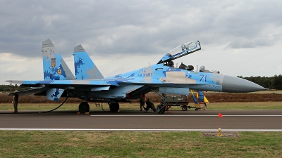 Photo ID 257561 by Johannes Berger. Ukraine Air Force Sukhoi Su 27UB1M, B 1831M1