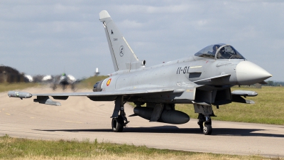Photo ID 28666 by Stuart Thurtle. Spain Air Force Eurofighter C 16 Typhoon EF 2000S, C 16 21