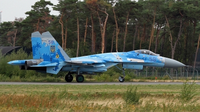 Photo ID 257627 by Johannes Berger. Ukraine Air Force Sukhoi Su 27P1M,  