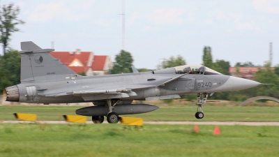 Photo ID 28678 by Milos Ruza. Czech Republic Air Force Saab JAS 39C Gripen, 9240