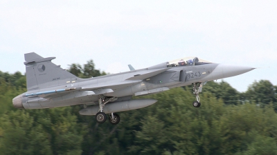 Photo ID 28679 by Milos Ruza. Czech Republic Air Force Saab JAS 39C Gripen, 9243