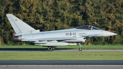 Photo ID 258191 by Carl Brent. Germany Air Force Eurofighter EF 2000 Typhoon S, 30 92