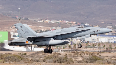 Photo ID 258445 by Photography JC la Palma. Spain Air Force McDonnell Douglas C 15 Hornet EF 18A, C 15 40