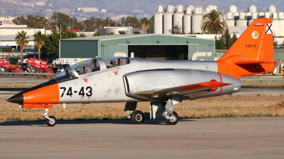 Photo ID 258694 by Manuel Fernandez. Spain Air Force CASA C 101EB Aviojet, E 25 43