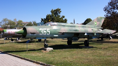 Photo ID 258844 by Thomas Rosskopf. Bulgaria Air Force Mikoyan Gurevich MiG 21bis SAU, 365