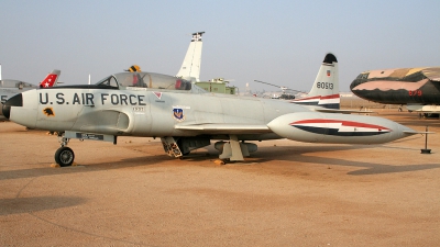 Photo ID 28792 by Nathan Havercroft. USA Air Force Lockheed T 33A Shooting Star, 58 0513