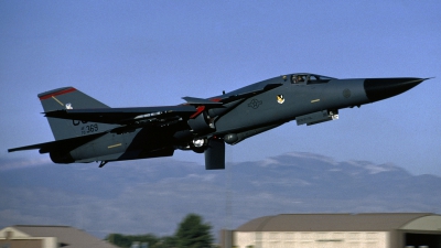Photo ID 259196 by David F. Brown. USA Air Force General Dynamics F 111F Aardvark, 70 2369