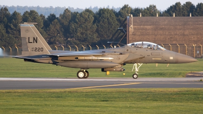 Photo ID 259858 by Chris Lofting. USA Air Force McDonnell Douglas F 15E Strike Eagle, 97 0220