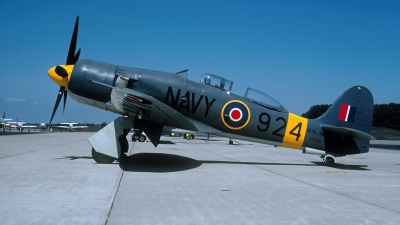 Photo ID 259895 by David F. Brown. Private Sanders Aircraft Inc Hawker Sea Fury T20S, N924G