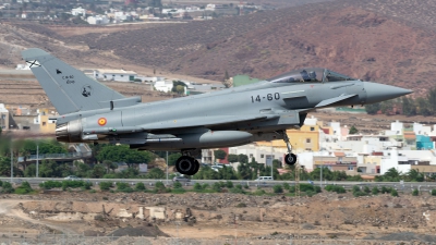 Photo ID 260042 by Luis Miguel Rodriguez. Spain Air Force Eurofighter C 16 Typhoon EF 2000S, C 16 60 10040