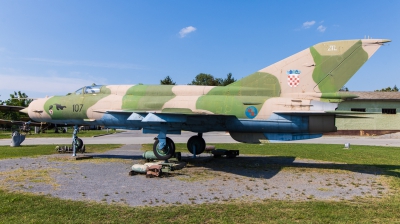 Photo ID 260111 by Andreas Zeitler - Flying-Wings. Croatia Air Force Mikoyan Gurevich MiG 21bis, 107