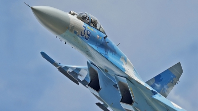 Photo ID 260272 by flyer1. Ukraine Air Force Sukhoi Su 27P,  