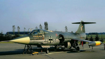 Photo ID 260330 by Mat Herben. Germany Air Force Lockheed F 104G Starfighter, 22 69