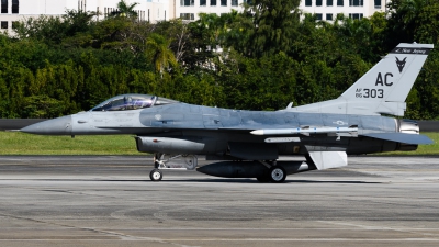 Photo ID 260575 by Hector Rivera - Puerto Rico Spotter. USA Air Force General Dynamics F 16C Fighting Falcon, 86 0303