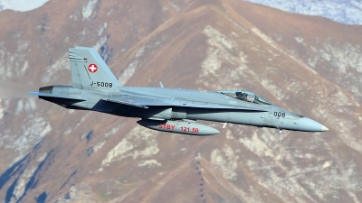 Photo ID 260998 by Ludwig Isch. Switzerland Air Force McDonnell Douglas F A 18C Hornet, J 5008