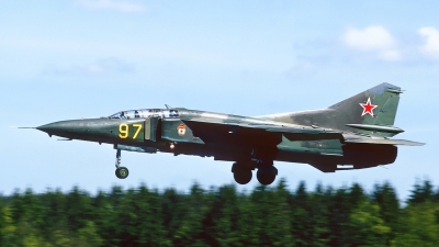 Photo ID 261362 by Rainer Mueller. Russia Air Force Mikoyan Gurevich MiG 23UB,  